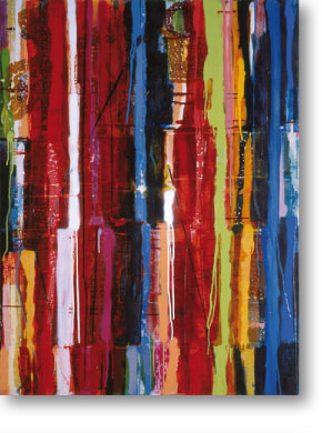 Clearwater IV, 2004, mixed media/canvas, 135cm x 100cm