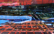 Deep Space VII, 2011, mixed media/canvas, 50cm x 70cm