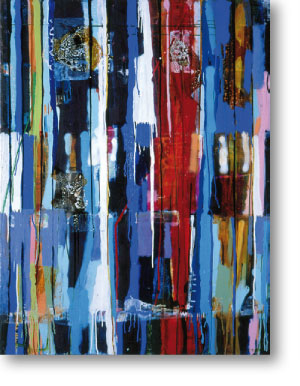 Clearwater III, 2004, mixed media/canvas, 135cm x 100cm